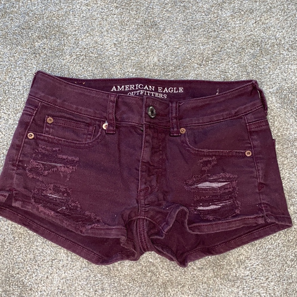 American eagle denim shorts